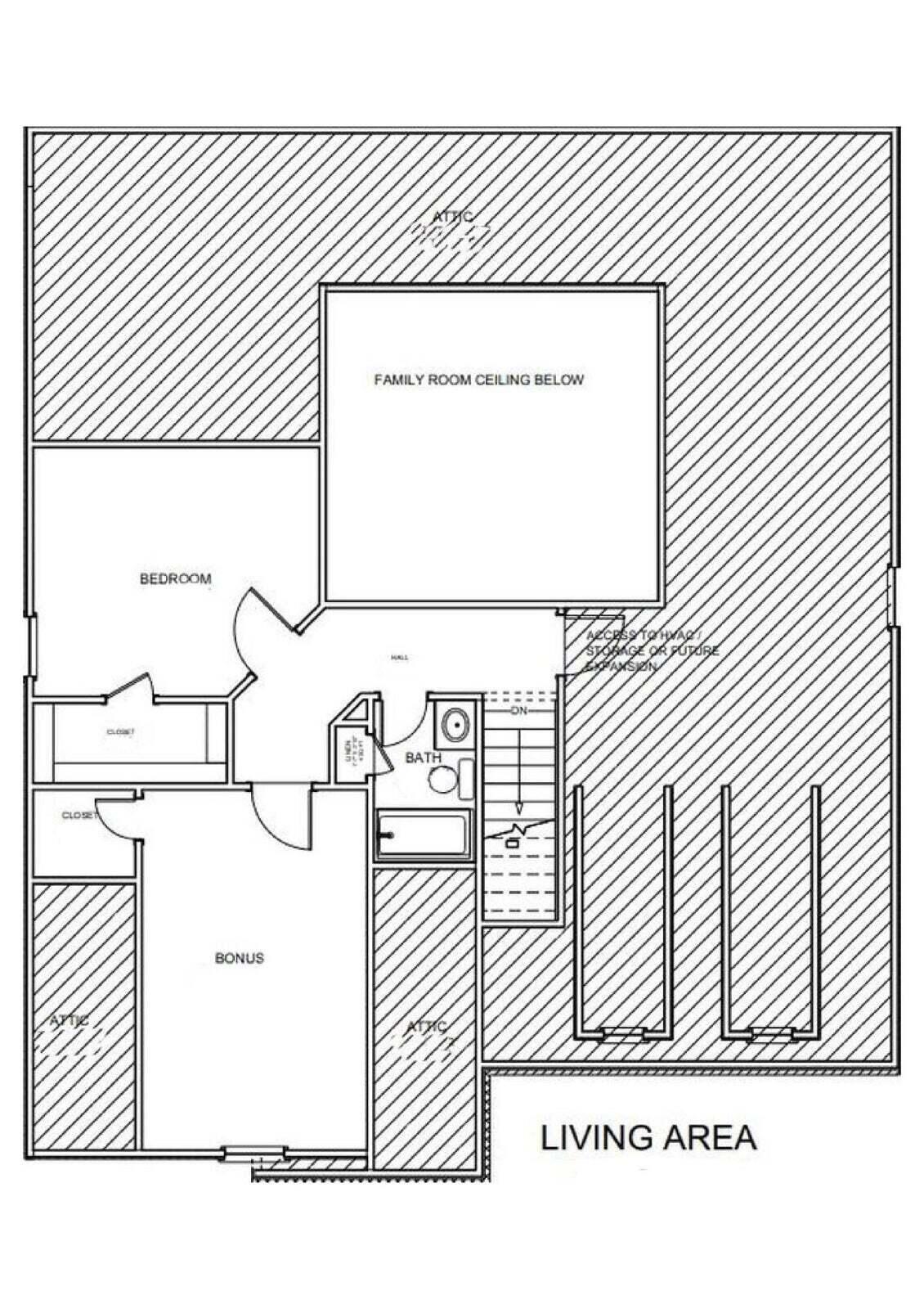 7393 Peytons Rise Way, Unit LOT #40 Georgetown, TN 37336 - Photo 24 of 24 Lot #40 2nd Floor