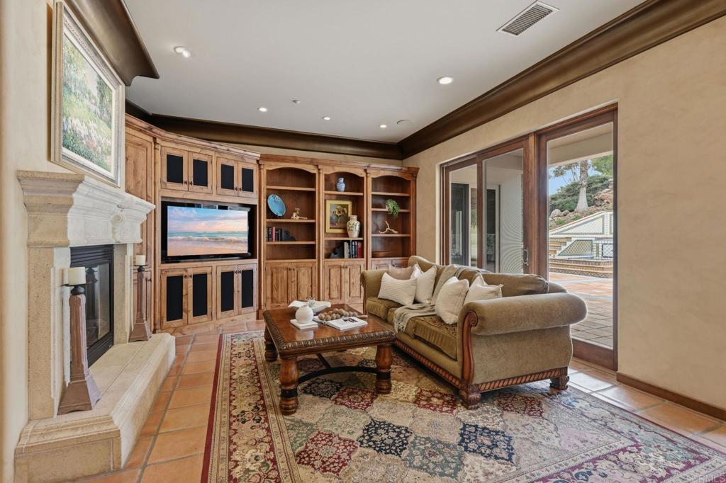 3244 Olivenhain Farms Road Encinitas, CA 92024 - Photo 14 of 47 a living room with furniture and large window