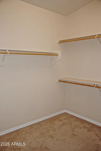 a room with a wooden floor and a potted plant
