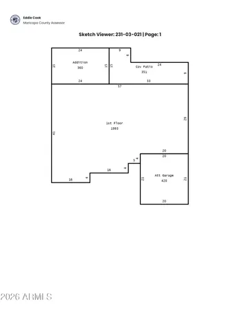 $380,000 | 14401 North 52nd Avenue, Glendale, AZ 85306