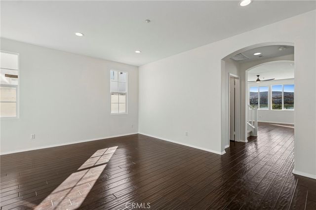 a view of livingroom with hardwood