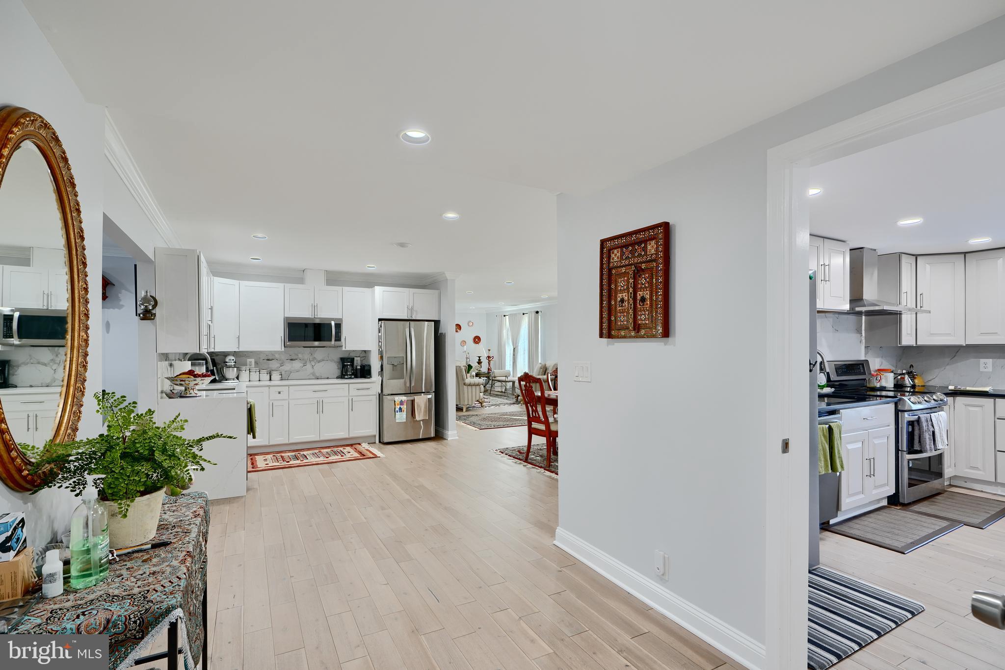 12330 Scaggsville Road Fulton, MD 20759 - Photo 13 of 40 a view of kitchen with furniture and wooden floor