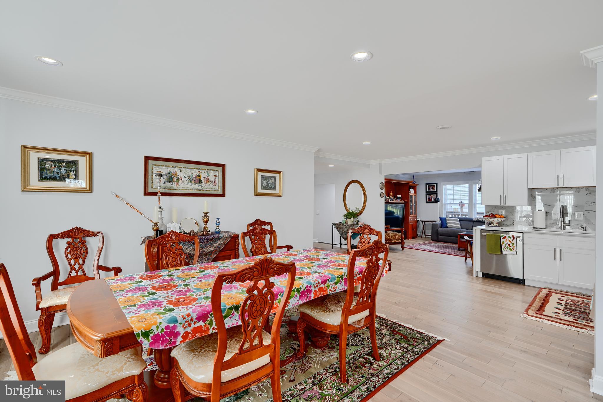 12330 Scaggsville Road Fulton, MD 20759 - Photo 6 of 40 a dining room with furniture and wooden floor