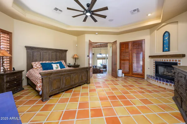 a view of a livingroom with furniture and flat screen tv