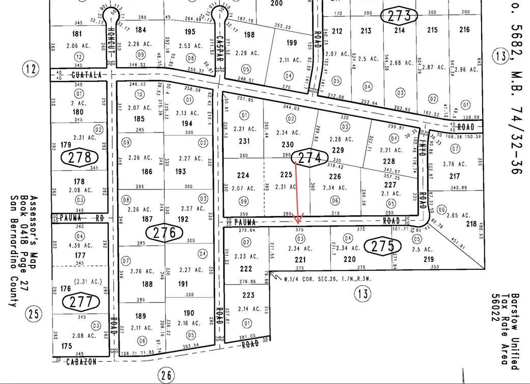 0 Near Caspar Road Apple Valley, CA 92307 - Photo 5 of 7 a black and white photo of a painting