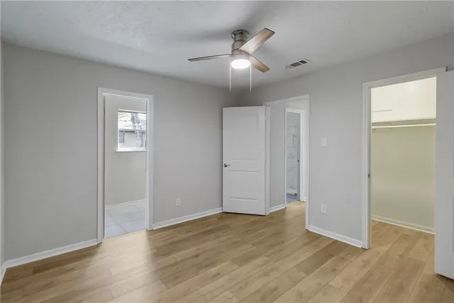 wooden floor in an empty room