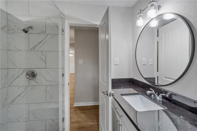 wooden floor in an empty room