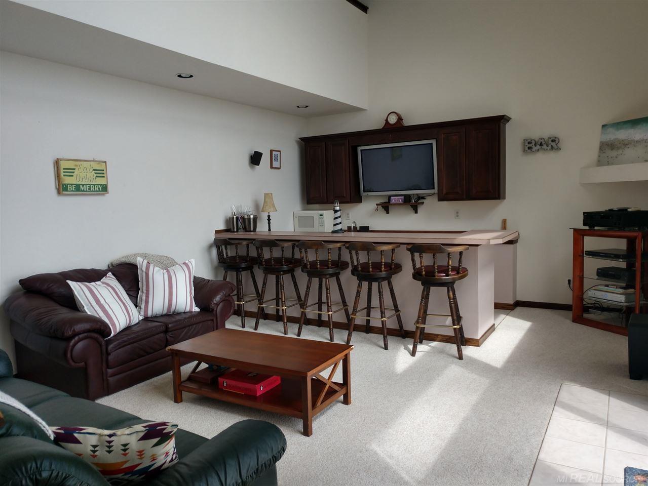 4604 Lakeshore Road Deckerville, MI 48427 - Photo 15 of 44 Family rm with bar