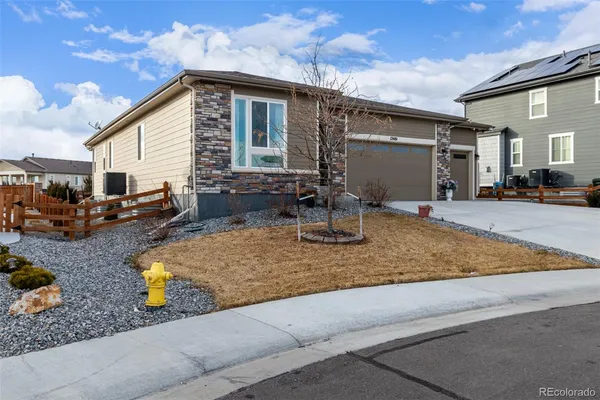 a view of a house with patio