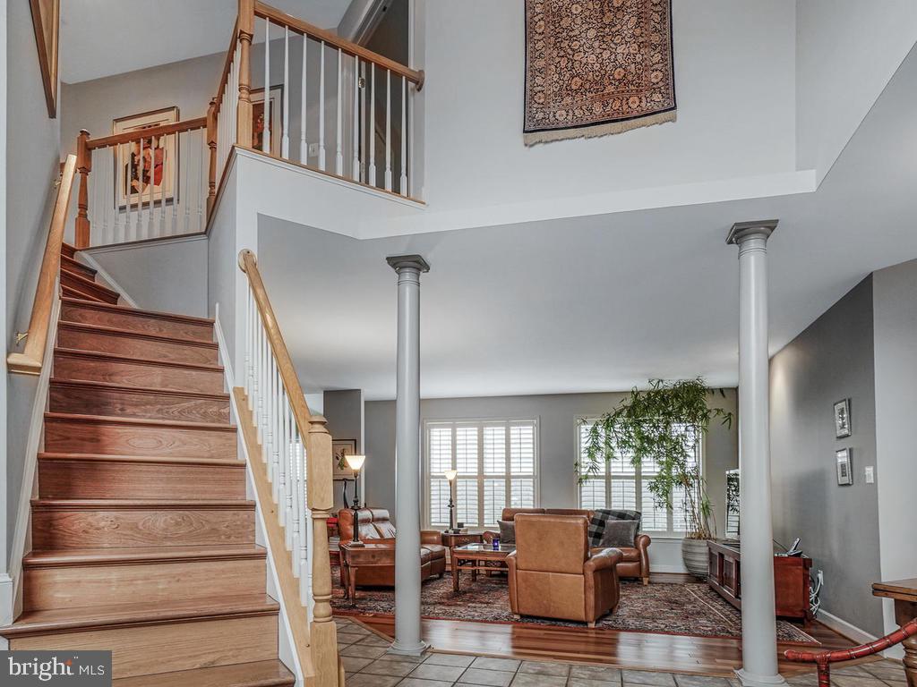 Large open foyer.