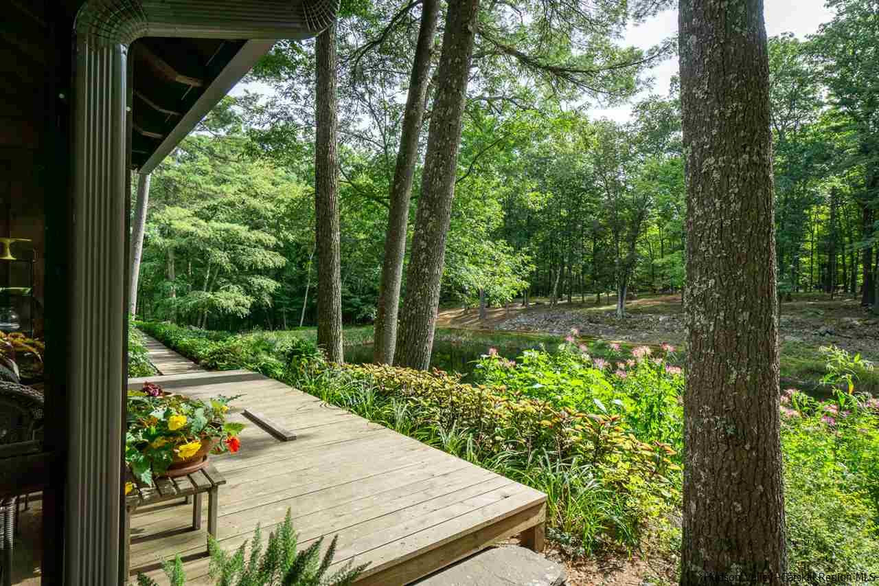 45 Pratt Road Stone Ridge, NY 12484 - Photo 14 of 35 a view of yard from a balcony