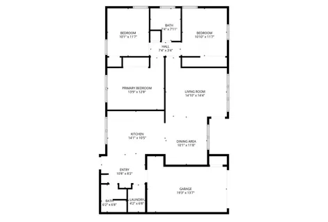 a picture of floor plan