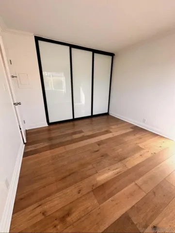 a view of a lake in front of building