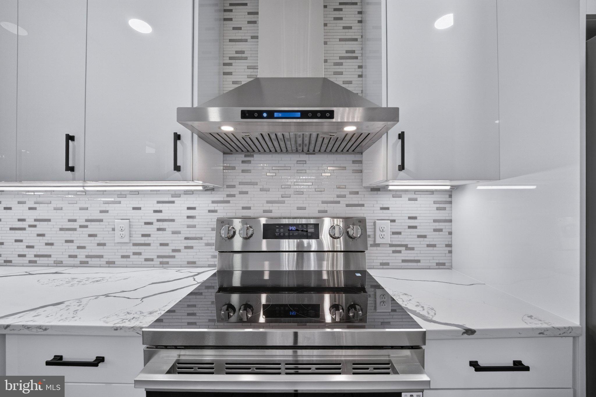 8323 Rolling Road Manassas, VA 20110 - Photo 29 of 97 Sleek modern kitchen with elegance.