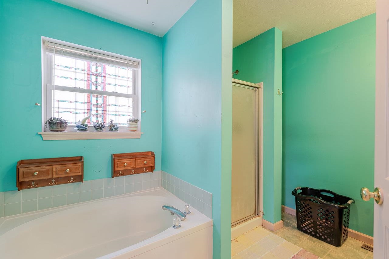 107 Orchard Road Staunton, VA 24401 - Photo 15 of 44 a bathroom with a tub and a window