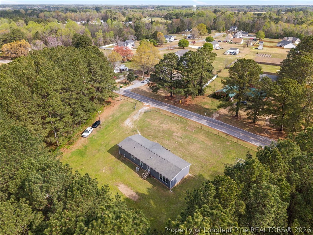 2252 Old Stage Road South Erwin, NC 28339 - Photo 46 of 47 an aerial view of residential house with swimming pool