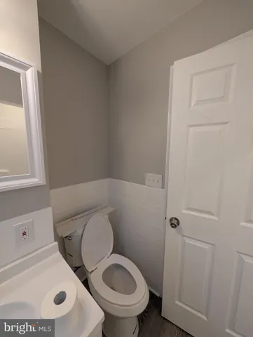 a view of a room that has a window in it