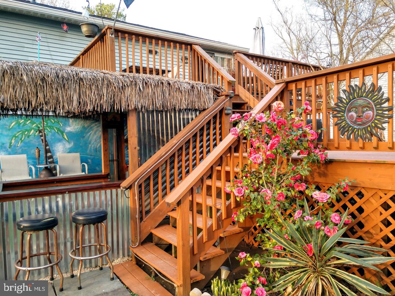 317 McKay Road Stevensville, MD 21666 - Photo 36 of 58 Tiered deck and tiki bar
