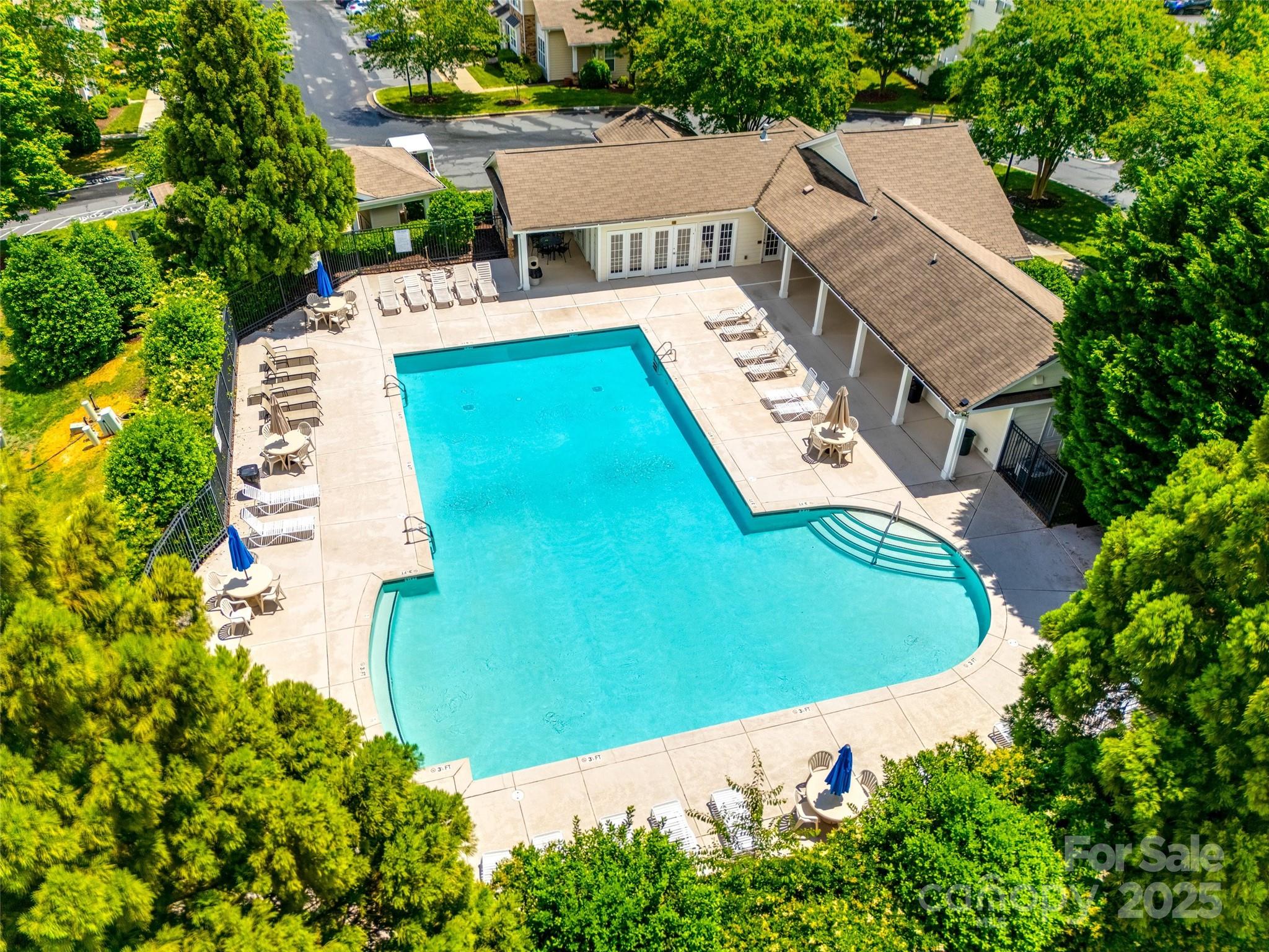 975 Copperstone Lane Fort Mill, SC 29708 - Photo 33 of 35 an aerial view of a house