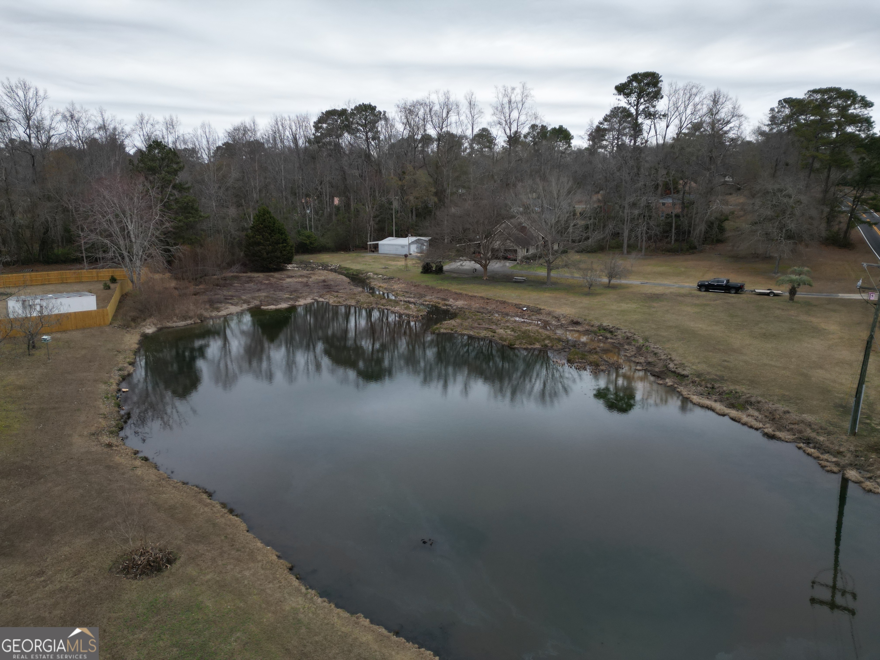 223 Trinity Road Dublin, GA 31021 - Photo 7 of 42 a view of a lake view