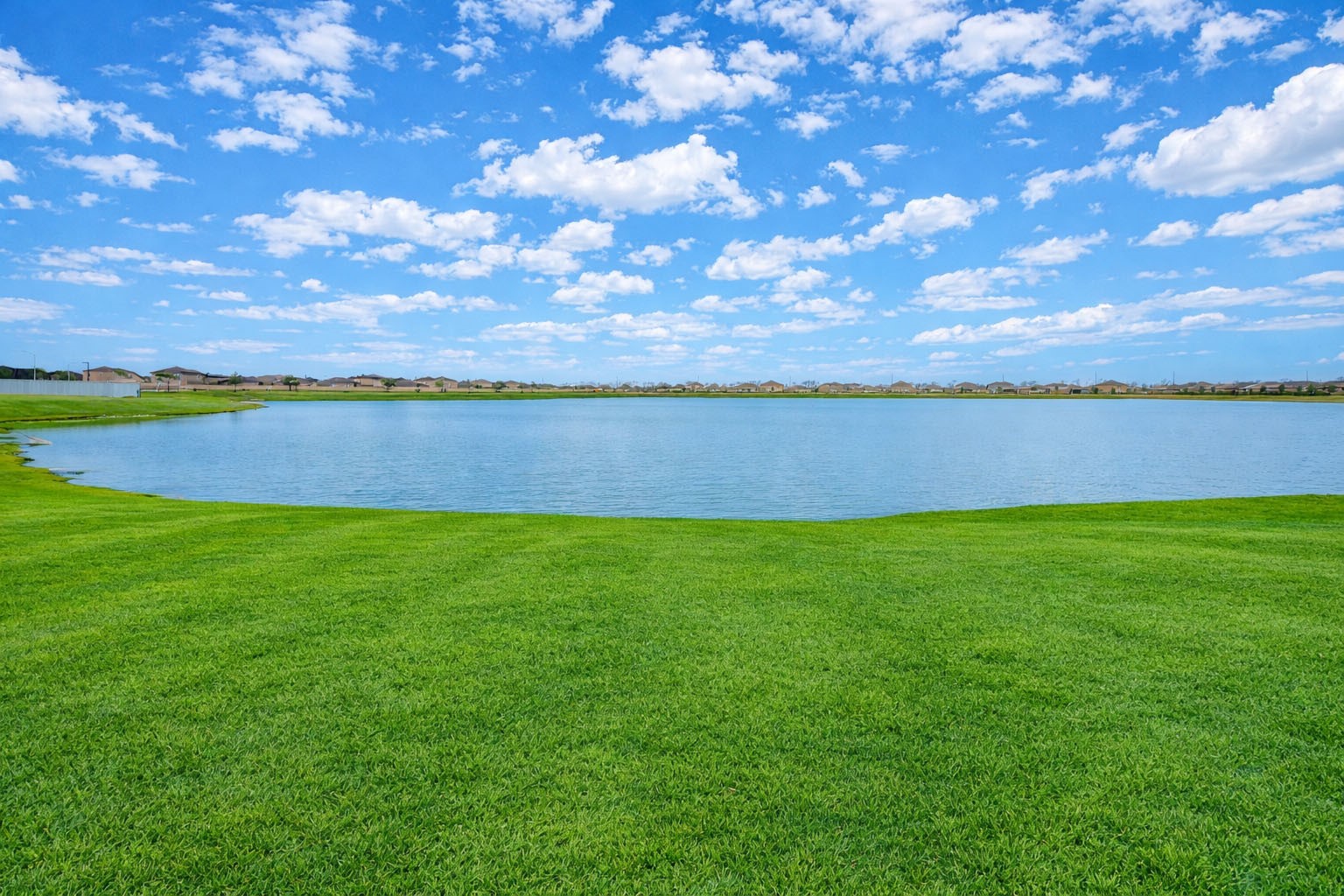 9443 Sky Blue Drive Rosharon, TX 77583 - Photo 22 of 23 Serene lakeside view.
