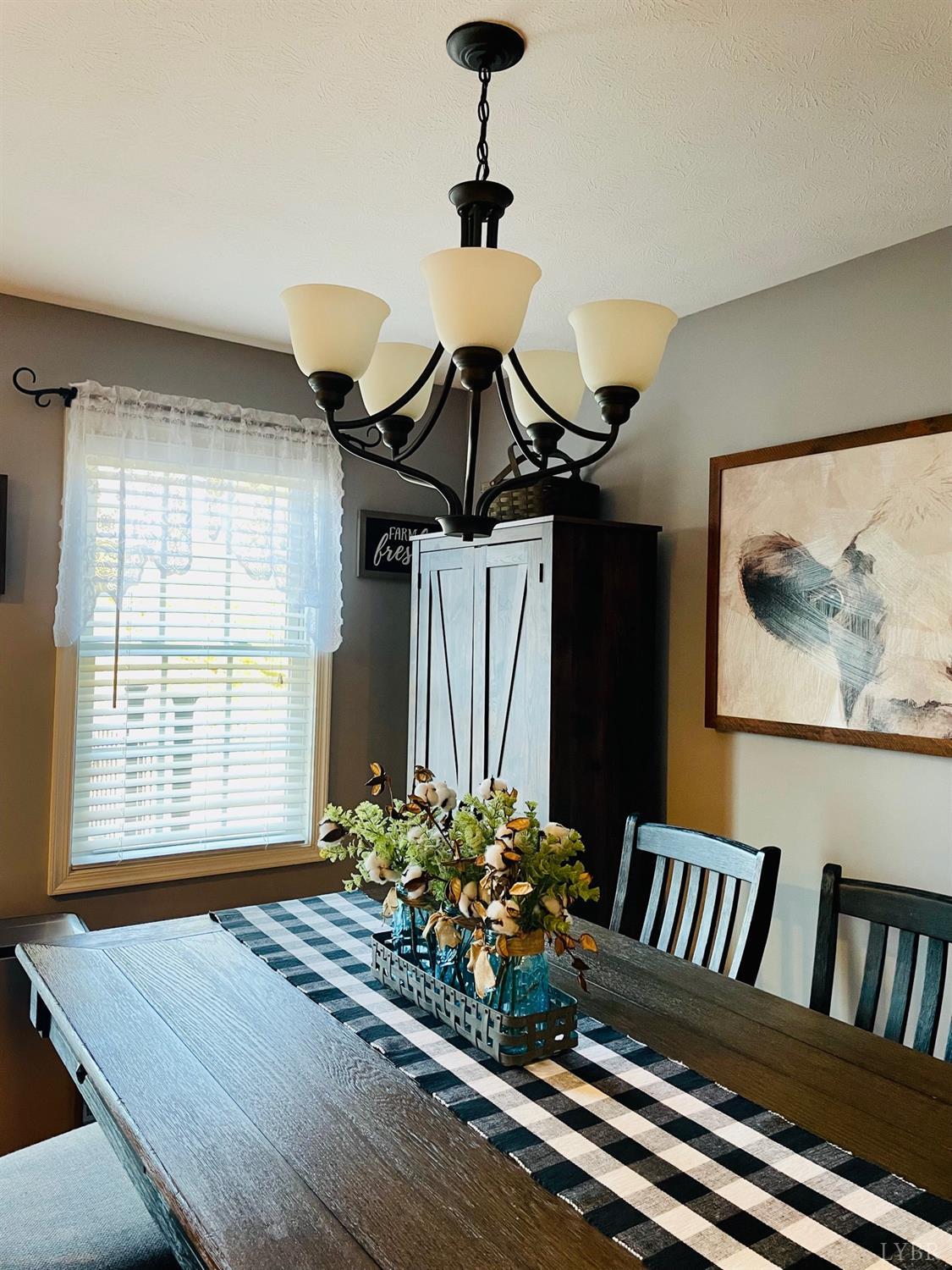 7207 Stage Road Concord, VA 24538 - Photo 9 of 29 a front view of a livingroom with a chandelier