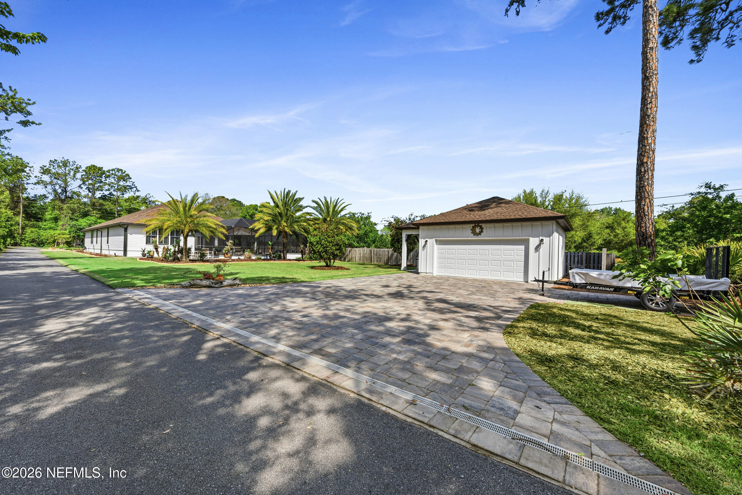 4743 Raggedy Point Road Fleming Island, FL 32003 - Photo 46 of 66 Detached 2 Car Garage