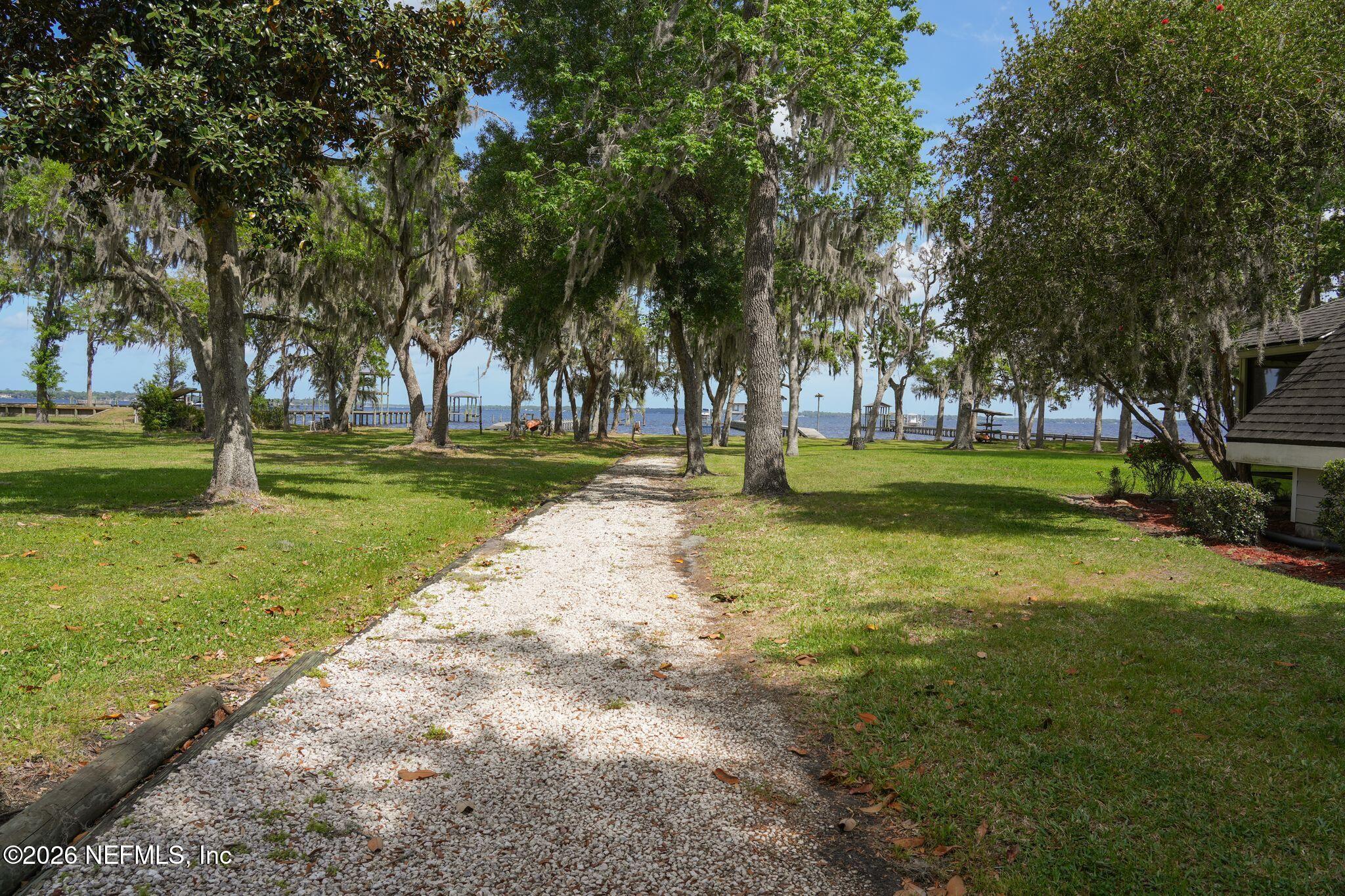 4743 Raggedy Point Road Fleming Island, FL 32003 - Photo 49 of 66 Easement Path to Dock