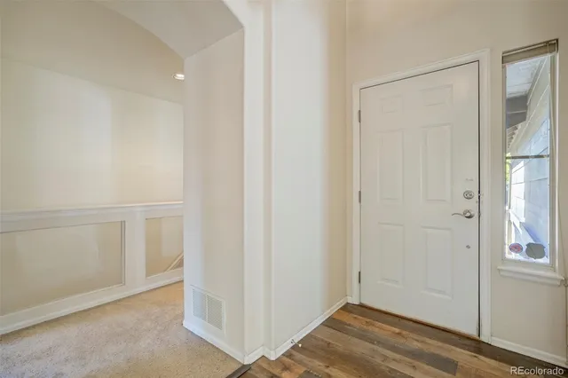 a view of empty room