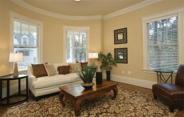 17 Manchester Road Brookline, MA 02446 - Photo 7 of 10 a living room with furniture and large windows