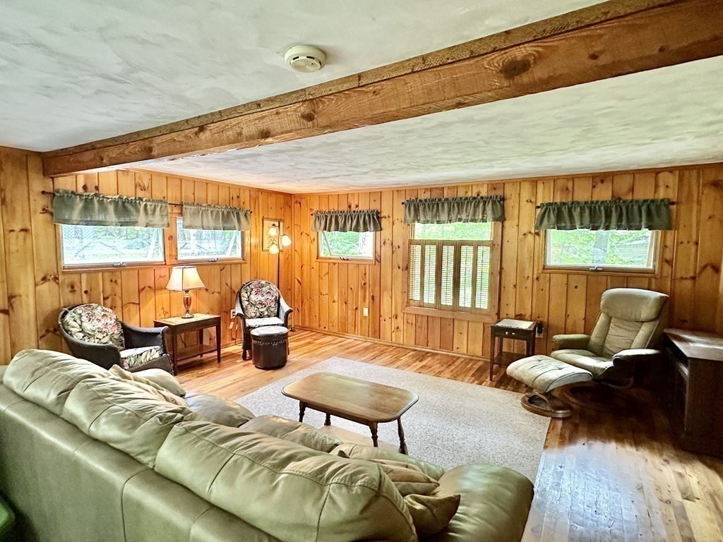 100 Aberdeen Road Goshen, MA 01096 - Photo 12 of 27 a living room with furniture and a large window