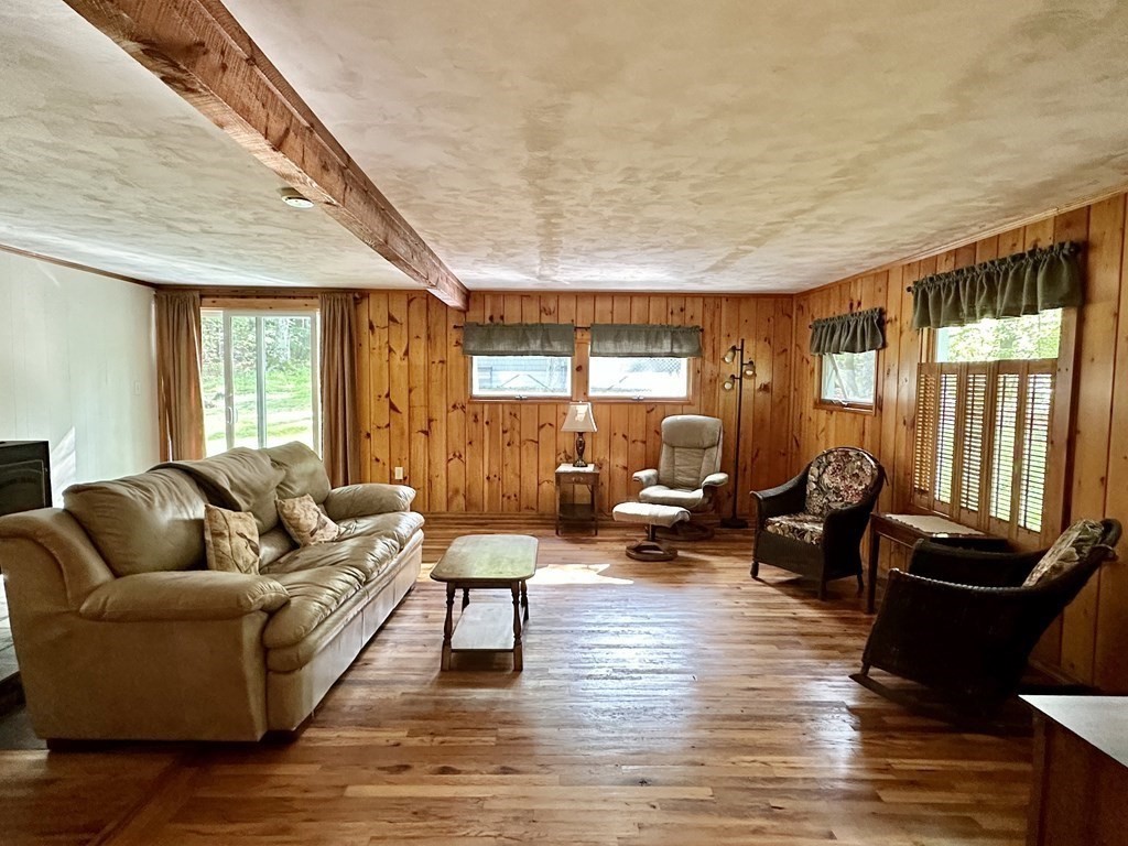 100 Aberdeen Road Goshen, MA 01096 - Photo 14 of 27 a living room with furniture window and wooden floor