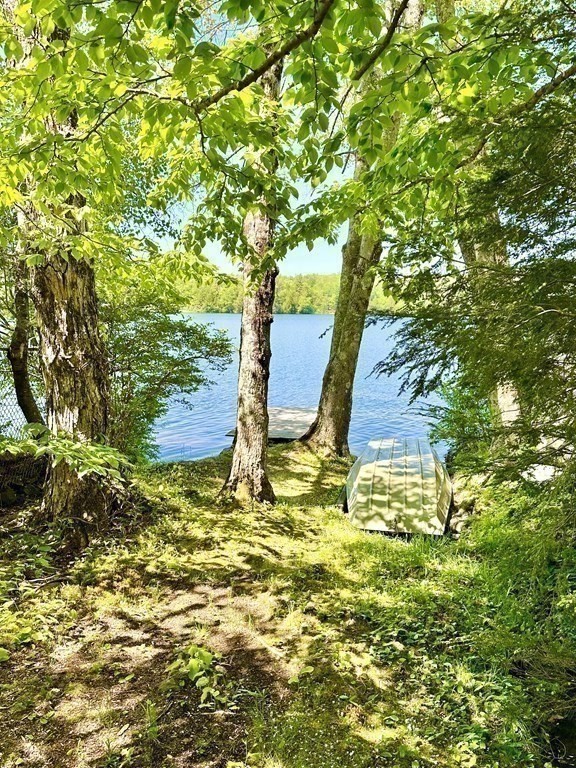 100 Aberdeen Road Goshen, MA 01096 - Photo 25 of 27 a backyard of a house with lots of plants and large trees