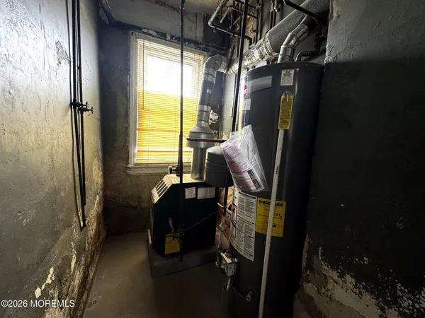 a room with window