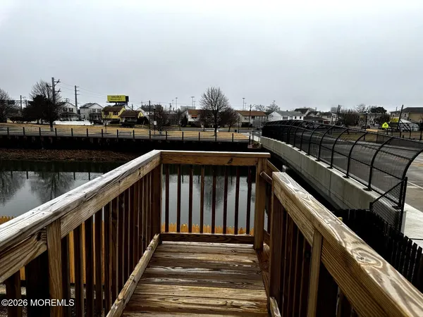 a view of city from a balcony