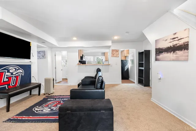 a view of a house with a garage
