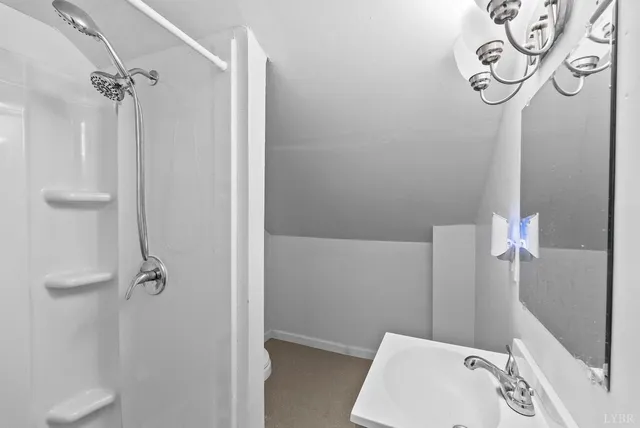 a black and white photo of a painting