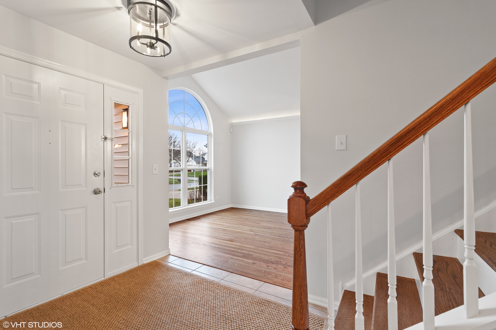 1846 Brookstone Court Romeoville, IL 60446 - Photo 3 of 27 a view of an entryway with wooden floor