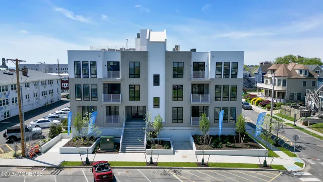 a view of building with street view
