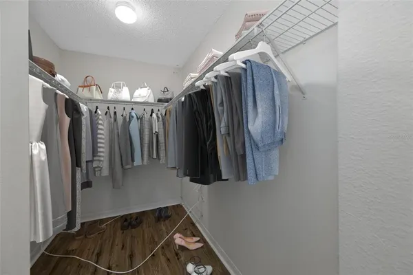 a view of walk in closet