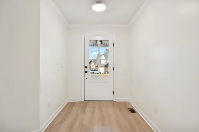 a view of wooden floor