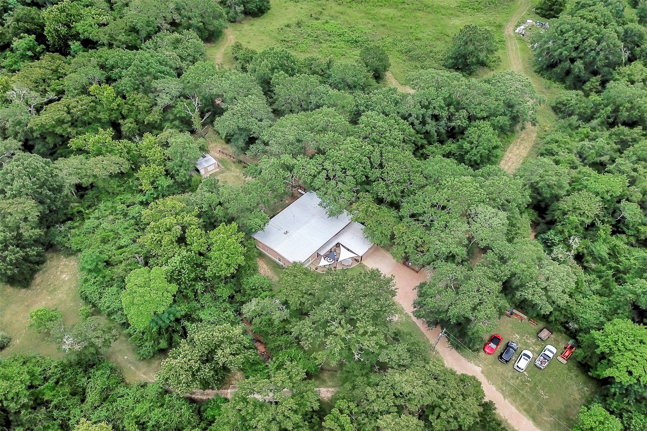 28030 Highway 6 Hempstead, TX 77445 - Photo 46 of 50 an aerial view of a house with a yard