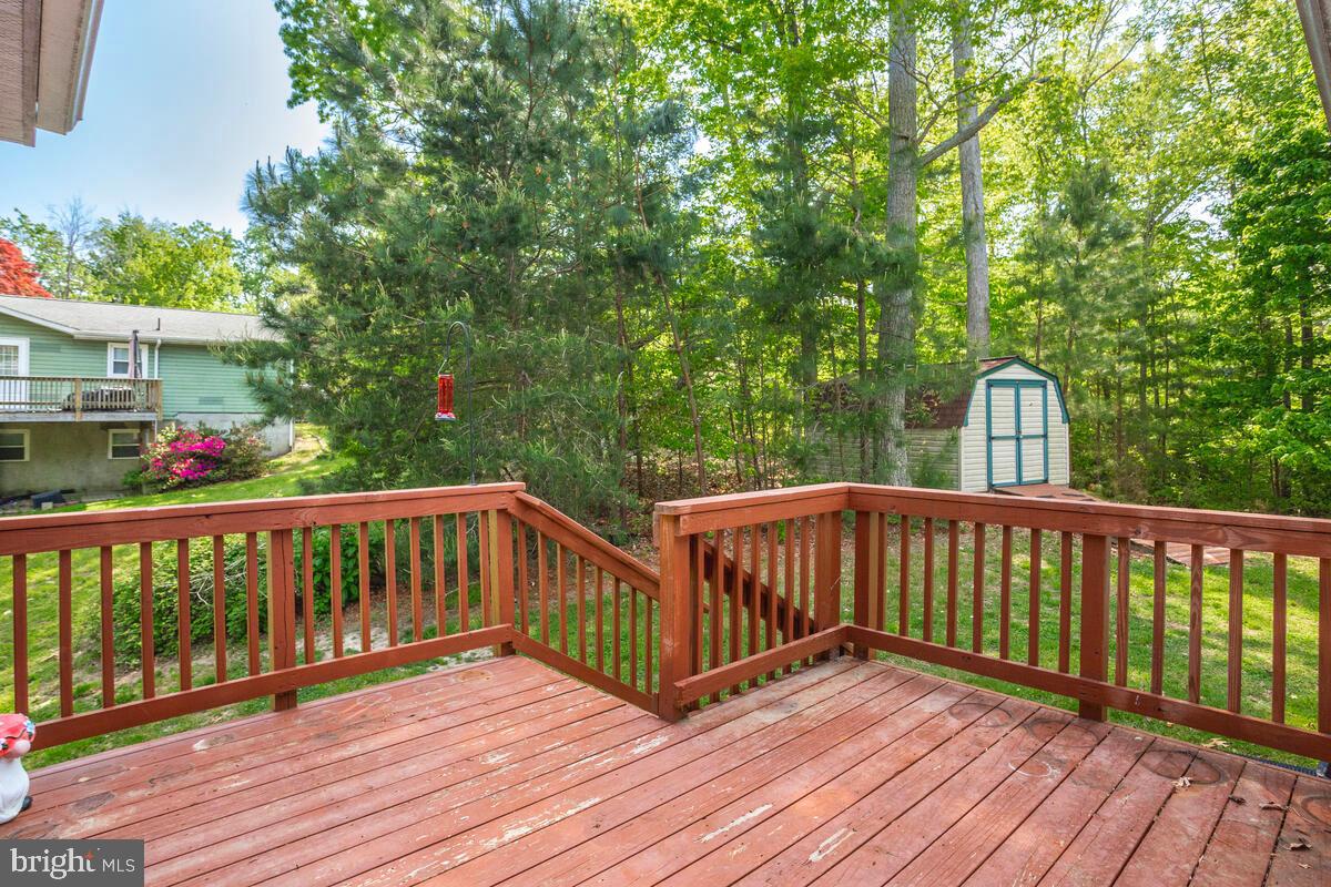 427 Buffalo Road Lusby, MD 20657 - Photo 44 of 47 Open Air Deck for Grills and Plants