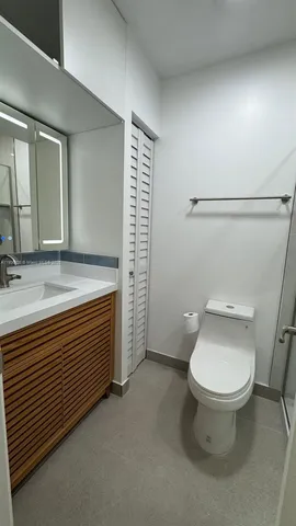 a bathroom with a sink and a toilet