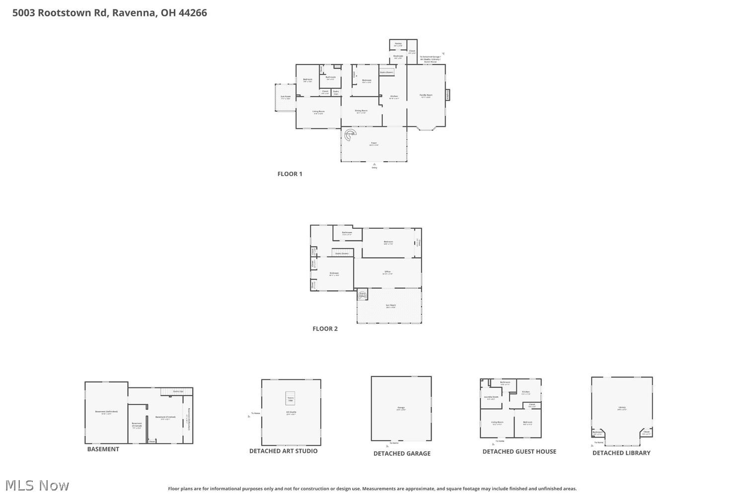 5003 Rootstown Road Ravenna, OH 44266 - Photo 50 of 50 Combined Floorplan
