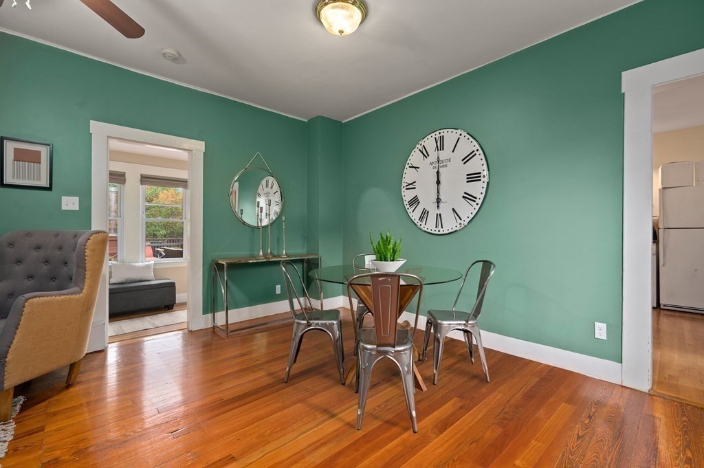 20 Butler Street Medford, MA 02155 - Photo 14 of 29 a view of a dining room with furniture window and wooden floor