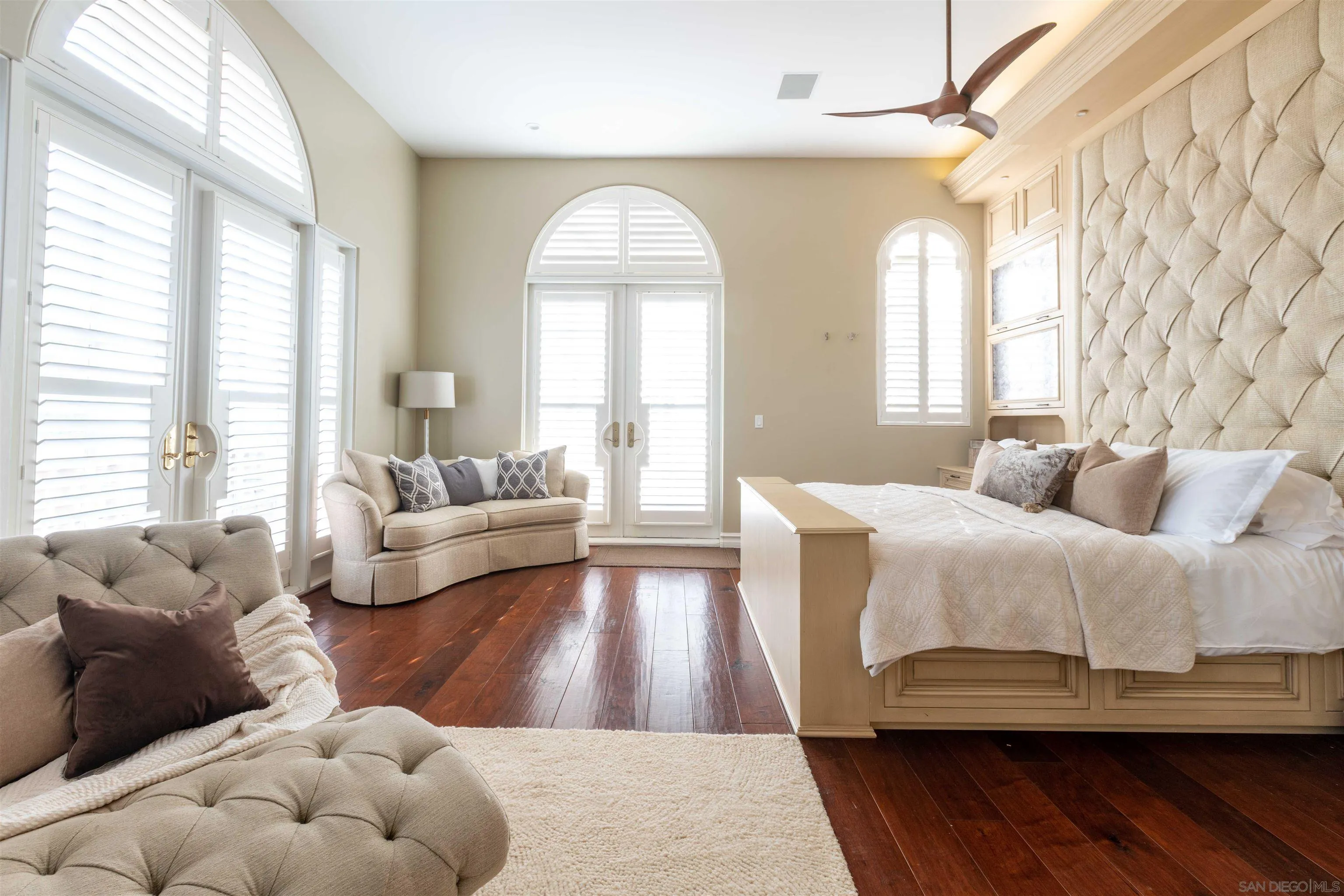 17676 Vista Rancho Court Rancho Santa Fe, CA 92091 - Photo 24 of 71 a living room with furniture and a large window