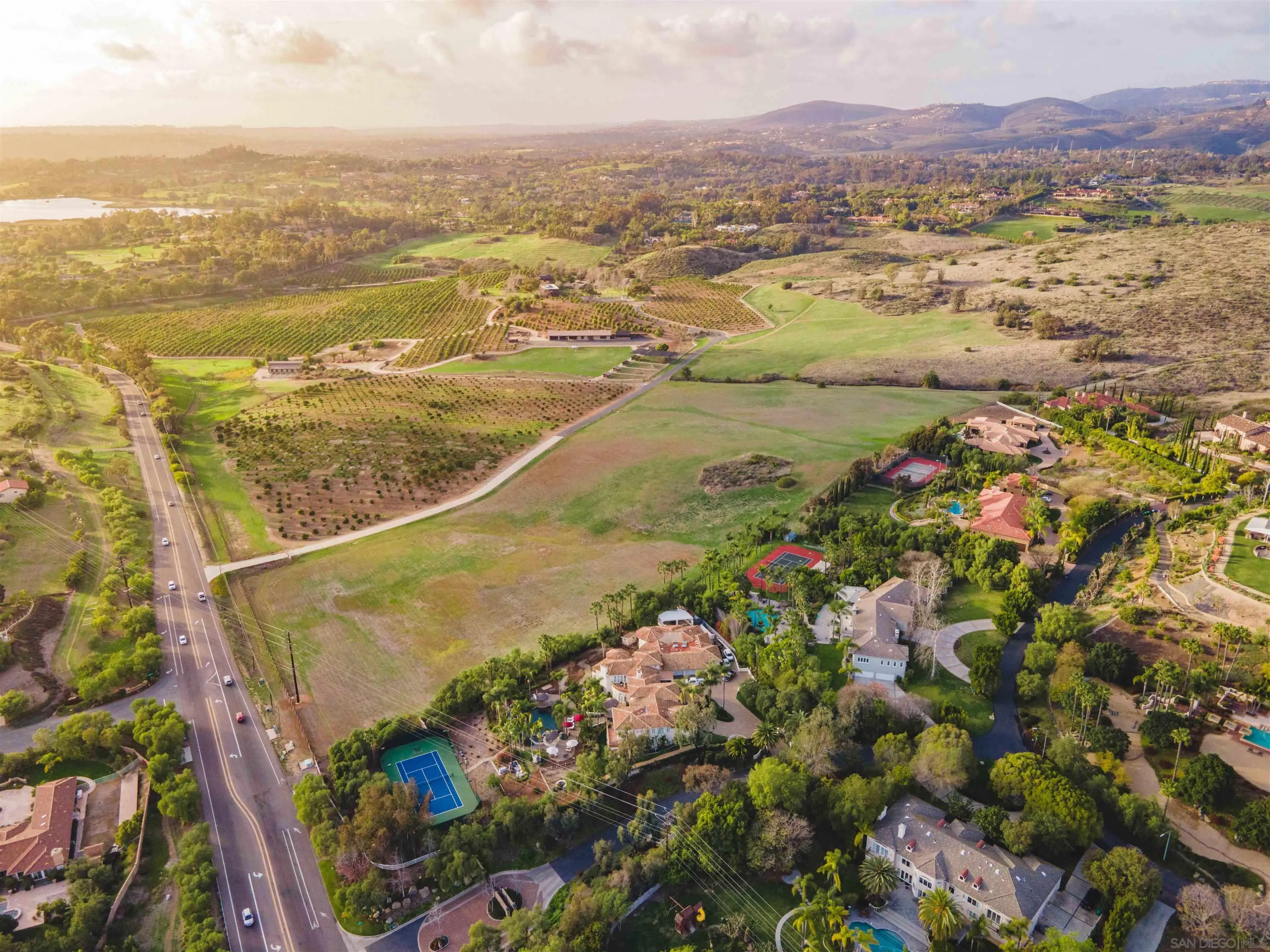 17676 Vista Rancho Court Rancho Santa Fe, CA 92091 - Photo 71 of 71 a view of an ocean and a mountain