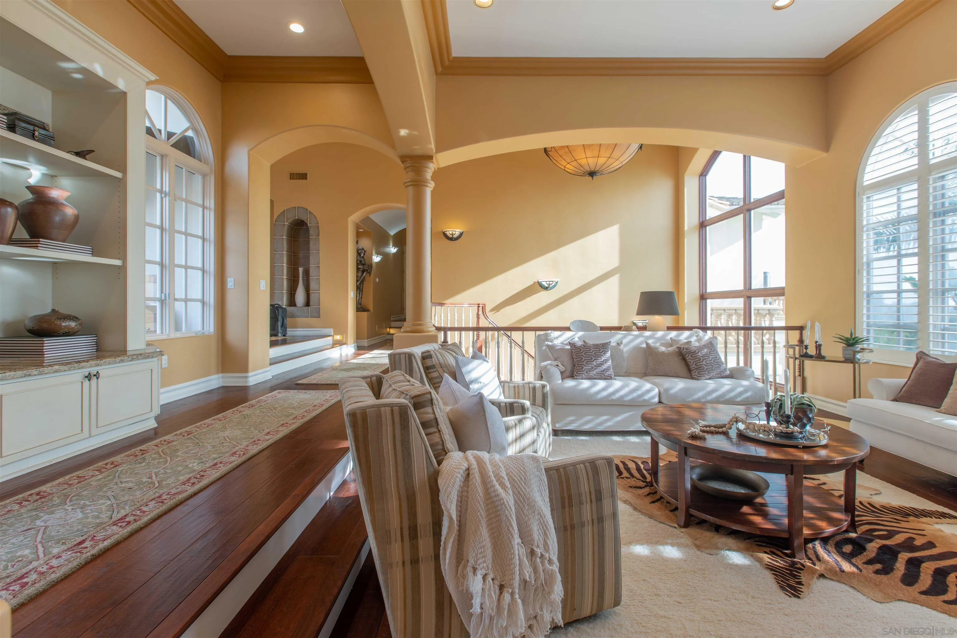 17676 Vista Rancho Court Rancho Santa Fe, CA 92091 - Photo 8 of 71 a living room with furniture and a large window