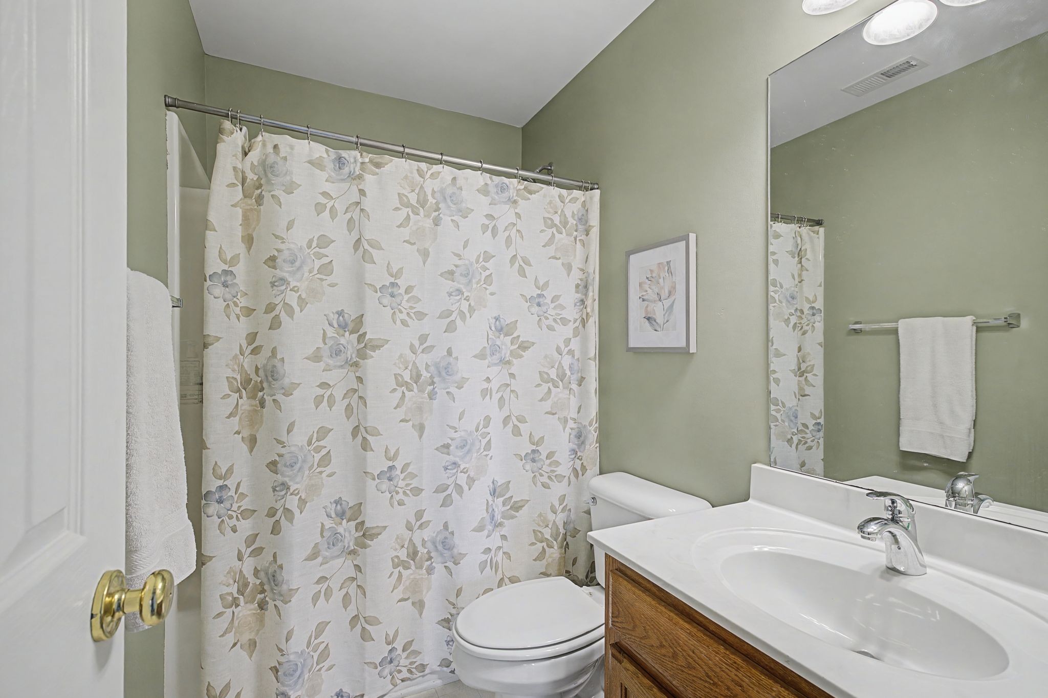 4012 Farmville Court Spring Hill, TN 37174 - Photo 25 of 29 a bathroom with a sink toilet and shower